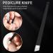 Professional Podiatrist Toenail Clippers - Super Sharp Stainless Steel Cutters for Thick & Ingrown Nails - Ideal for Men, Women, and Seniors - Black Updated Design - Buy Online on SooperMarket.com