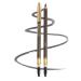 Longlasting Waterproof Eyebrow Pencil | Durable Liner in 2# Dark Brown | 5 Colors Available - Buy Online on SooperMarket.com
