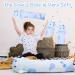 Blueberry Cow Plush Body Pillow - 49cm Stuffed Animal for Kids, Long Soft Plushie Toy, Birthday & Valentines Day Gift - Blue - Buy Online on SooperMarket.com