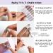 Lilac Gel Nail Strips - 16PCS Self Adhesive Wraps with File & Stick - UV/LED Lamp Required - Buy Online on SooperMarket.com