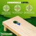 CornStars Cornhole Level - Instant & Accurate Measurements for All Boards & Sets - Improve Your Outdoor Game - Throw Bags Straight - Indoor/Outdoor Blue - Buy Online on SooperMarket.com