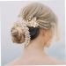 PLAFOPE Gold Leaf Side Comb Metal Hair Comb Hair Side Comb for Women Hair Comb Clip Comb Clips for Hair Leaf Hair Accessories Girl Headpiece Wedding Bride Headpiece Side Comb Headpiece - Buy Online on SooperMarket.com