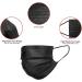 100 Pack Kids Black Disposable Face Masks - 3 Ply Individually Wrapped Non-Woven Masks for Boys and Girls - Buy Online on SooperMarket.com