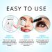 USB Electric Heated Eyelash Curler Heated Eyelash Curler Professional Eyelash Curler Electric Eyelash Curler Heated Eyelash Curler eyelash curler for beautifully curled eyelashes(White pearl) - Buy Online on SooperMarket.com