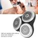 Replacement Shaver Head Professional Stainless Steel Cutter Head Electric Trimmer Replacement Blades Fit for SH90 SH70 RQ1250 - Buy Online on SooperMarket.com