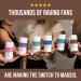 Organic Magsol Magnesium Deodorant - Sweet Orange 3.2 oz (95 g) | Aluminum-Free Natural Deodorant - Buy Online on SooperMarket.com