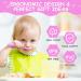 Vicloon Baby Fork and Spoon Set - 2Pcs Silicone Weaning Spoon for Self Feeding - Easy Grip Toddler Cutlery Kit in Purple - Buy Online on SooperMarket.com