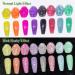 MIZHSE Neon Reflective Glitter Gel Polish Set - Sparkly Diamond Shimmer - Soak Off UV LED - Home & Salon Manicure - Buy Online on SooperMarket.com