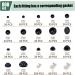 800PCS Safety Eyes & Noses for Amigurumi - 2 Boxes, Black Plastic Craft Doll Eyes with Washers for Crochet Stuffed Animals, Assorted Sizes - Includes Size Chart - Buy Online on SooperMarket.com
