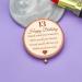 Jielahua Rose Gold Compact Mirror - Sweet 13th Birthday Gift for Girls | Ideal for Daughter, Granddaughter, Sister, Niece & Friends - Buy Online on SooperMarket.com
