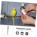 PRETYZOOM Bird Cage Cleaning Tool Bird Poop Cleaning Tools Jewelry Cleaning Kit Birds Brass Hamster 33X3X0.5CM As Shown - Buy Online on SooperMarket.com