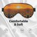 SSIMOO Sunflower Field Sunset Eye Mask - Soft Breathable Sleep Patch for Women | Perfect for Travel & Relaxation - Buy Online on SooperMarket.com