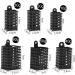Anseom 6-Piece Metal Fishing Feeder Basket Set | Lead-Free Forage Baskets with Weights (10g 20g 40g 50g 60g) - Ideal for International Shipping - Buy Online on SooperMarket.com