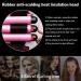 3 Barrel Curling Iron with LCD Temperature Display - 1 Inch Ceramic Hair Crimper for Deep Waves and All Styles - Buy Online on SooperMarket.com