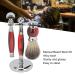 Luxury Retro Bortet Partial Shaving Set for Men - Stainless Steel Razor Brush Soap & Bowl - Premium Wet Shaving Experience - Buy Online on SooperMarket.com