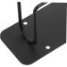 Angoily Clipper Stand | Wall-Mounted Stainless Steel Hair Clipper Organizer for Barbers | Sleek Black Design | 12.5x6cm - Buy Online on SooperMarket.com