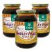 Eden Traditional Organic Barley Malt Syrup, Non-GMO, USA grown and made, Non-Dyastatic, 20 oz Glass Jar (3-Pack) 1.25 Pound (Pack of 3)