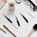 Buy 100pcs Micro Eyebrow Brush Set - Portable Eyebrow Lamination & Spoolie Brushes for Eyebrows & Lash Lift Tools | International Shipping Available - Buy Online on SooperMarket.com