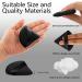 2 Pcs EVAOUXIU Triangle Powder Puff for Face Powder - Soft Plush Setting & Foundation Blender Sponge in Black - Buy Online on SooperMarket.com