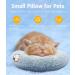 Odookon 2PC Cat Pillow - Washable Soft Fluffy Catnip Plush Toy & U-Shaped Neck Pillow for Pets - Perfect for Sleeping & Playing - Buy Online on SooperMarket.com