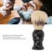 Shaving Brush for Men - Portable Black Curved Handle | Perfect for Travel & Home Salon | Beard Cleaning Brush - Buy Online on SooperMarket.com