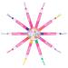 GirlZone Hair Chalk Set - 10 Piece Temporary Hair Color for Girls Ages 8-12 | Birthday Gift for 7-11 Year Olds - Buy Online on SooperMarket.com