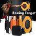 Quiet Punch Doorway Punching Bag - Red | PU Leather, Canvas, High Elastic Sponge Wall Pad for Key Target Training - Buy Online on SooperMarket.com
