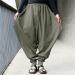 Mens Casual Elastic Waist Yoga Harem Pants - Army Green X-Large - Buy Online on SooperMarket.com