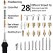 96pcs Professional Wood Burning Kit - Adjustable Temperature Wood Burner Pen Tool Set for Embossing/Carving - Ideal for Beginners and Adults - Buy Online on SooperMarket.com