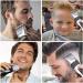 yilin Men's 6 Comb Professional Hair Clipper Wireless Hair Clipper Haircut Rechargeable Haircut Tool - Buy Online on SooperMarket.com