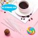 Fayme 100 Pieces 6 Inch Acrylic Lollipop Sticks Clear Reusable Acrylic Rods for Making Lollipops Cake Pops Candies Chocolates - Buy Online on SooperMarket.com