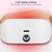 Menstruation Heating Pillows for Women | Farin Frarot Warming Uterus & Waist Belt for Period Cramp Relief | White - Buy Online on SooperMarket.com