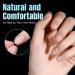 TOMICCA Short Almond Nail Tips - 240Pcs Half Matte Soft Gel & Acrylic Pre-Shaped Full Cover Nails for Nail Extensions - 12 Sizes Available - Buy Online on SooperMarket.com