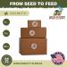 Dried Natural Alfalfa Hay for Rabbits, Guinea Pigs, Chinchillas & Ferrets - Protein and Fiber-Rich Food - 5 lb Pack - Healthy Pet Food - Buy Online on SooperMarket.com