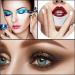 Kalolary 120 Pcs Eye Shadow Shields - Lint Free Under Eye Pads for Eyelash Extensions & Lip Makeup - Buy Online on SooperMarket.com