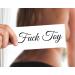 Kink Ink - 17 Cursive Black Temporary Tattoo Letters on A4 Sheet - Buy Online on SooperMarket.com