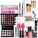 FantasyDay Multifunctional Cosmetics Gift Set - All-in-One Makeup Kit for Face Eyes & Lips - Eyeshadow Palette Lipstick Rouge Mascara | Perfect Makeup Gift Idea - Buy Online on SooperMarket.com
