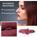 Long Lasting Matte Velvet Lipstick in Scarlet - Waterproof Lip Color for Women | Professional Cosmetics Makeup Gift - Buy Online on SooperMarket.com