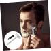 Angoily Manual Safety Razor for Men - Rustproof Double-Edged Single Blade Shaving Razor - Zinc Alloy 10.3x4cm - Eco-Friendly & Durable - Buy Online on SooperMarket.com