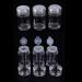 6 Pieces 10ml Mini Refillable Empty Loose Powder Bottles - Travel Cosmetic Containers for Glitter & Eyeshadow - Buy Online on SooperMarket.com