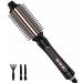 Thermal Brush for Big Bouncy Blowout 1.5 Inch Hot Curling Brush with 5 Adjustable Temp Non-Blowing Heated Round Brush Ceramic Curling Wand for Medium & Long Hair Dual Voltage for Travel