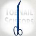 Toenail Scissors Extra Long 19 cm Stainless Steel with Micro Teeth (Blue..) - Buy Online on SooperMarket.com
