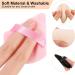 Pinenuts 12 Pcs Triangle Powder Puff Set - 4 Colors Makeup Sponge for Mineral & Loose Powder - Buy Online on SooperMarket.com