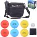 Gamesun Disc Golf Set - 6 Discs & Mini Disc Bag Towel in Black - Buy Online on SooperMarket.com