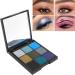 9 Colors Eyeshadow Palette Makeup Palette Eye Shadows Easy Coloring Eyeshadow Makeup Kit Matte Glitter Shimmering Highlighting for Makeup (Type 1) - Buy Online on SooperMarket.com