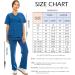 Banhada V-Neck Top 7-Pocket Scrub Set for Women - 4-Way Stretch, Lightweight, Comfortable - Royal Blue (5X-PLUS) - Buy Online on SooperMarket.com
