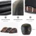 Men's Adjustable PU Leather Ivy Cap - Classic Golf Flat Cap for Driving and Fishing - Black - Buy Online on SooperMarket.com