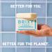 BRIXY Hydrating Facial Cleansing Bar for Dry Skin | Aloe & Raspberry Seed Oil | Ceramide & Niacinamide | Soap-Free & pH Balanced - Buy Online on SooperMarket.com