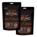The Biltong Man | Nice n Spicy Beef Biltong | Healthy High Protein Dried Beef Snack | Low Calorie Gluten-free & Keto-friendly | 1Kg (2 x 500 Gram) 1 Count (Pack of 1)