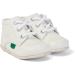 Kickers Unisex Kids Kick Hi Leather Ankle Boot - 2 UK Child, White - Buy Online on SooperMarket.com